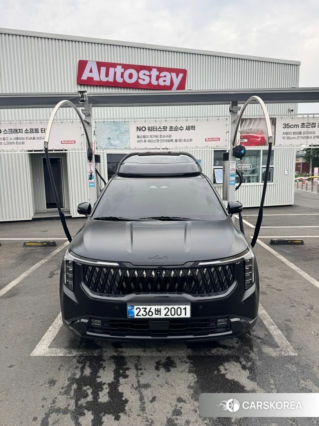 Kia The New Carnival 4th Generation 2024 Черный из Кореи, фото 3