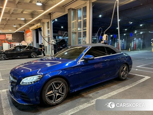 Mercedes-Benz C-Class W205 2019 Синий из Кореи, фото 3