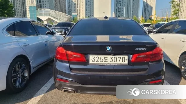 BMW 5 Series (G30) 2020 Синий из Кореи, фото 3