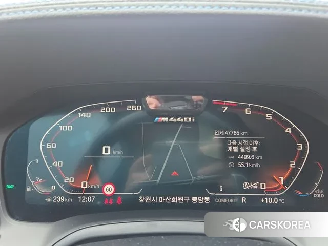 BMW 4 Series (G22) 2021 Черный из Кореи, фото 6