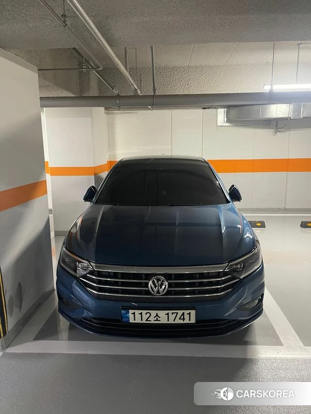 Volkswagen 7th Generation of Jetta 2021 Синий из Кореи, фото 3