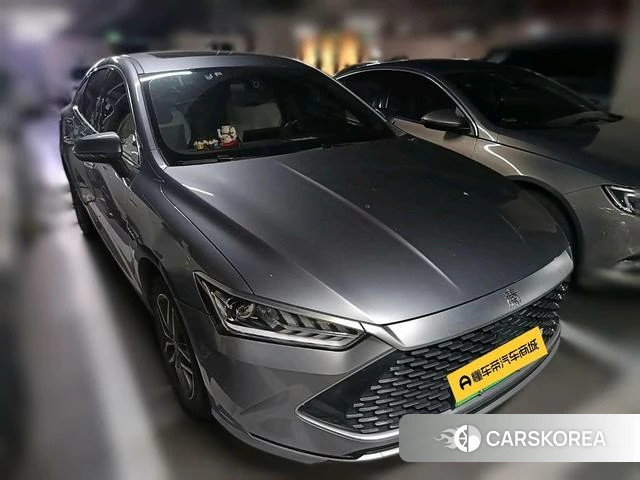 BYD Qin PLUS DM 2023 Темно-серый из Китая, фото 3