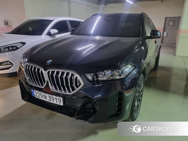 BMW X6 (G06) 2024 Черный из Кореи, фото 3