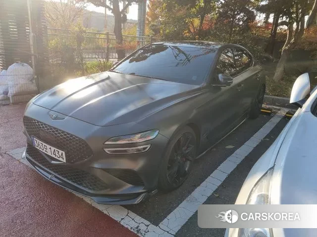 Genesis The New G70 2022 Серый из Кореи, фото 3