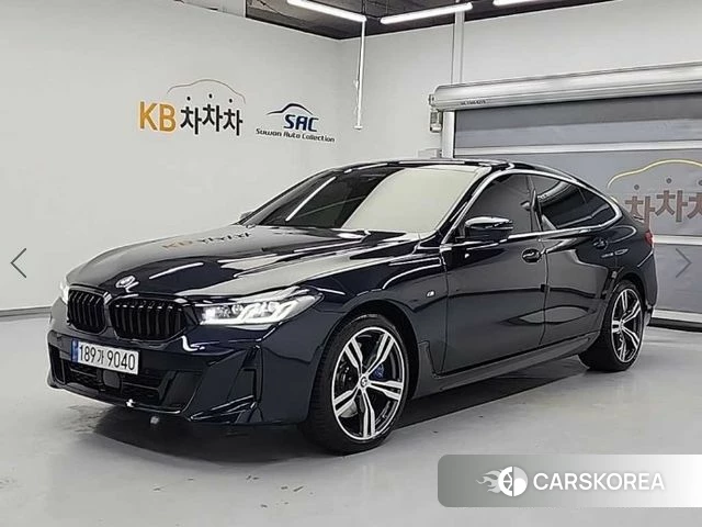 BMW 6 Series GT (G32) 2023 Черный из Кореи, фото 3