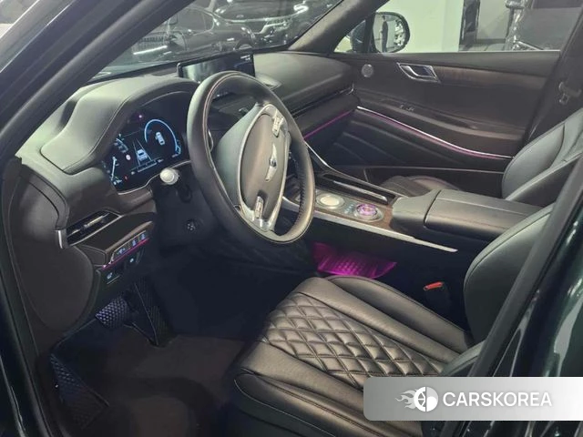 Genesis GV80 2022 Синий нефрит из Кореи, фото 3