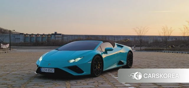 Lamborghini Huracan 2022 Небесно-голубой из Кореи, фото 3