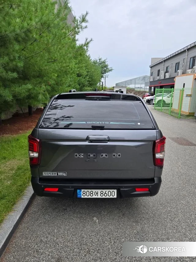 Ssangyong The New Rexton Sports Cannes 2023 Темно-зеленый из Кореи, фото 5