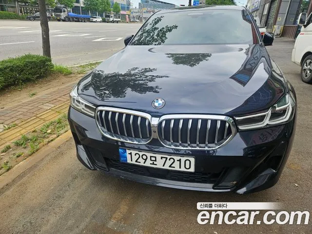 BMW 6 Series GT (G32) 2022 Черный из Кореи, фото 4