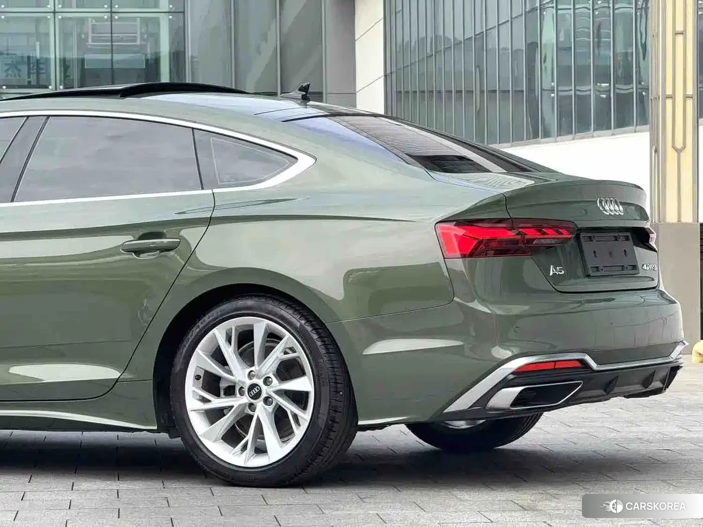 Audi A5 2020 Зеленый из Китая, фото 3