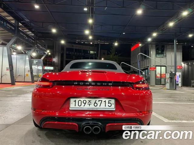 Porsche 718 Boxster 2019 Красный из Кореи, фото 3