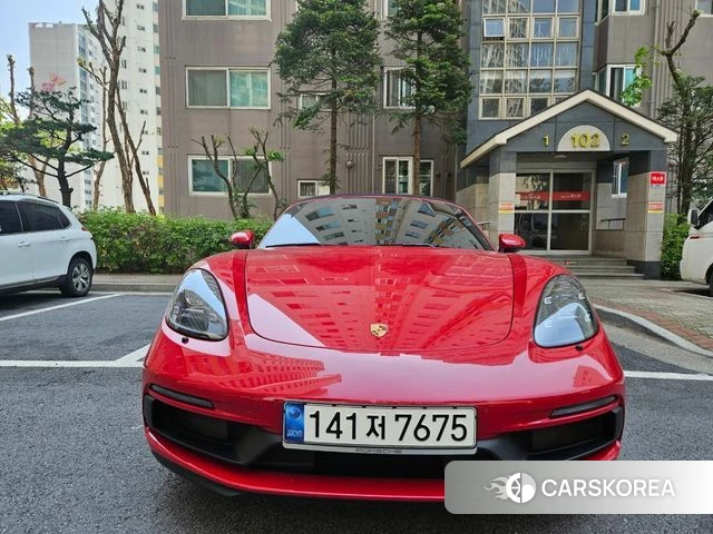 Porsche 718 Boxster 2021 Красный из Кореи, фото 3