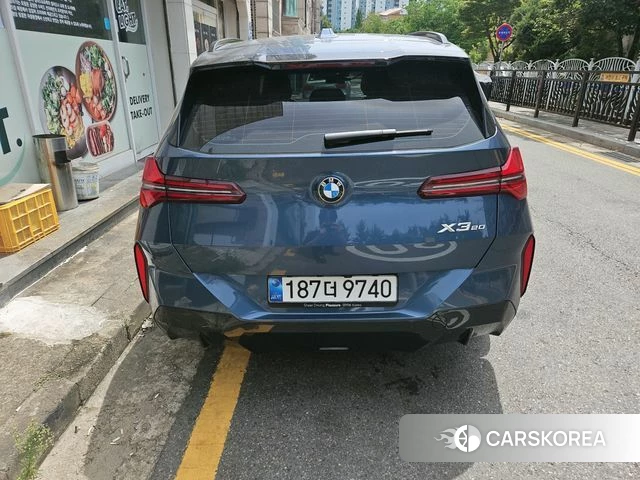 BMW X3 (G45) 2025 Синий из Кореи, фото 3