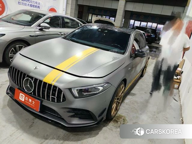 Mercedes-Benz Class A AMG (imported) 2022 Темно-серый из Китая, фото 3