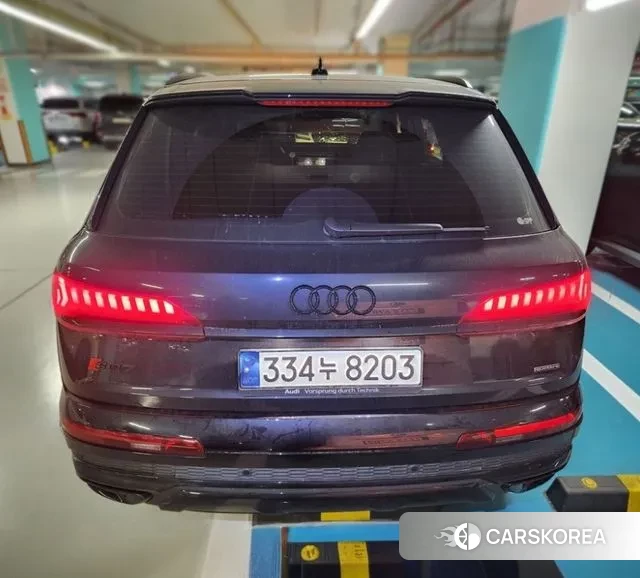 Audi Q7 (4M) 2021 Черный из Кореи, фото 3