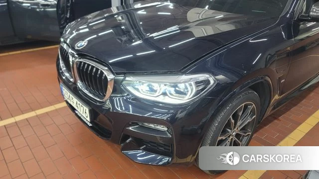 BMW X3 (G01) 2021 Синий из Кореи, фото 3
