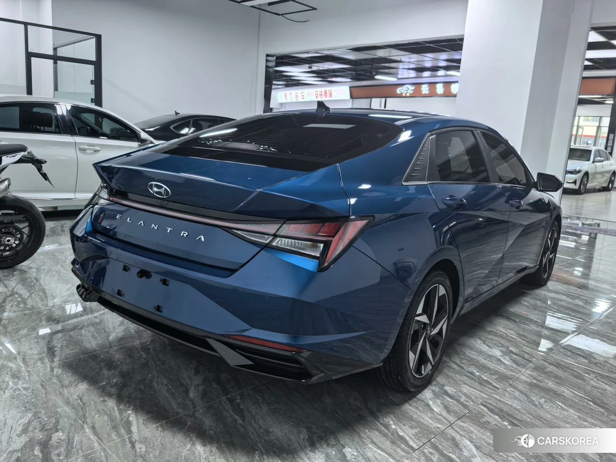 Hyundai Elantra 2020 Синий из Китая, фото 3