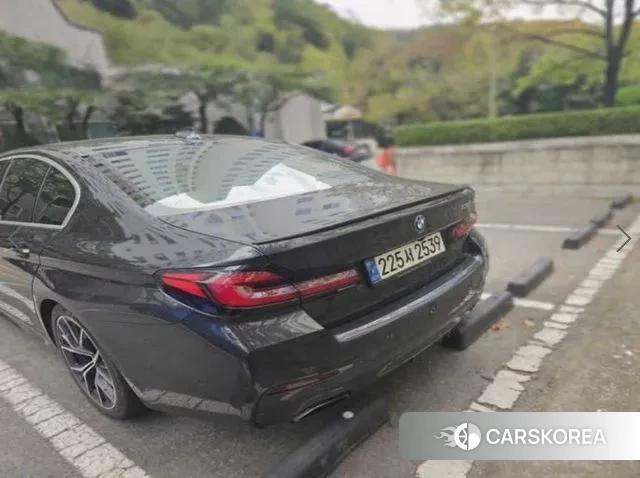 BMW 5 Series (G30) 2021 Серый из Кореи, фото 3