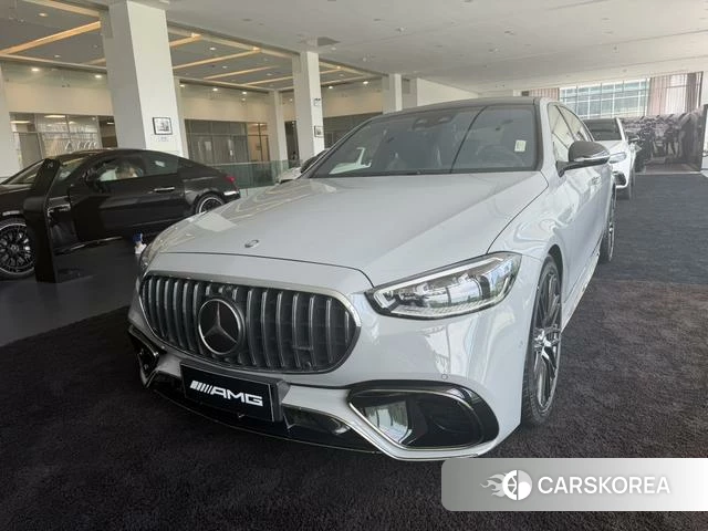 Mercedes-Benz S-class AMG PHEV 2024 Серебристо-серый из Китая, фото 5