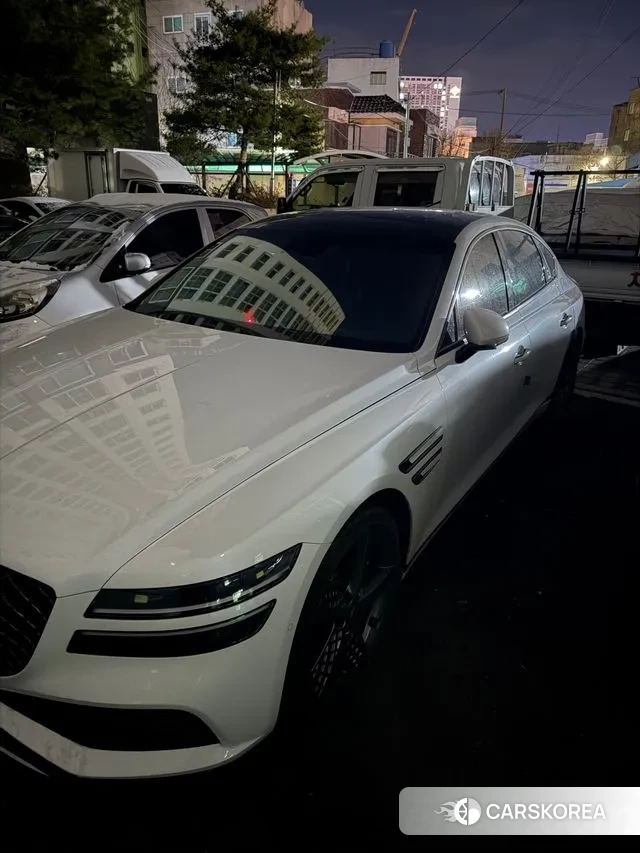 Genesis G80 (RG3) 2023 Белый из Кореи, фото 3