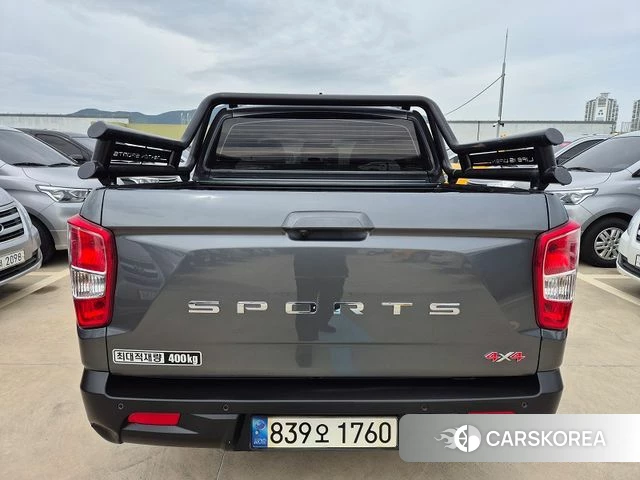 Ssangyong The New Rexton Sport 2022 Серый из Кореи, фото 6