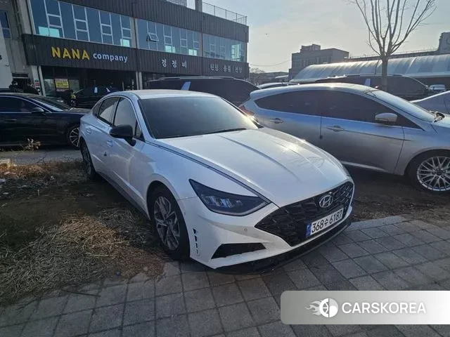 Hyundai Sonata (DN8) 2022 Черный из Кореи, фото 4