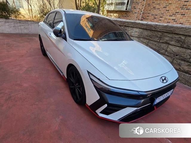 Hyundai The New Avante (CN7) 2025 Белый из Кореи, фото 3
