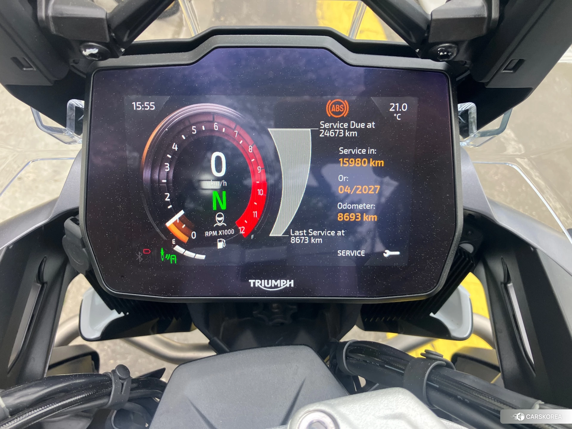 Triumph TIGER 1200GT EXPLORER 2022 из Японии, фото 5