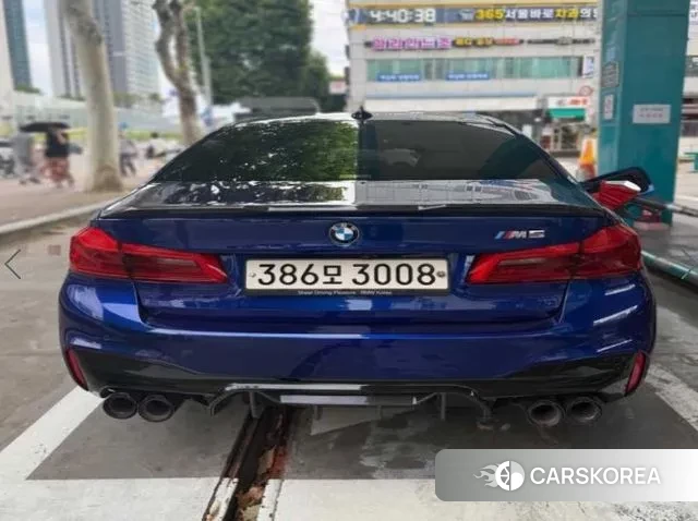 BMW M5 (F90) 2020 Синий из Кореи, фото 3