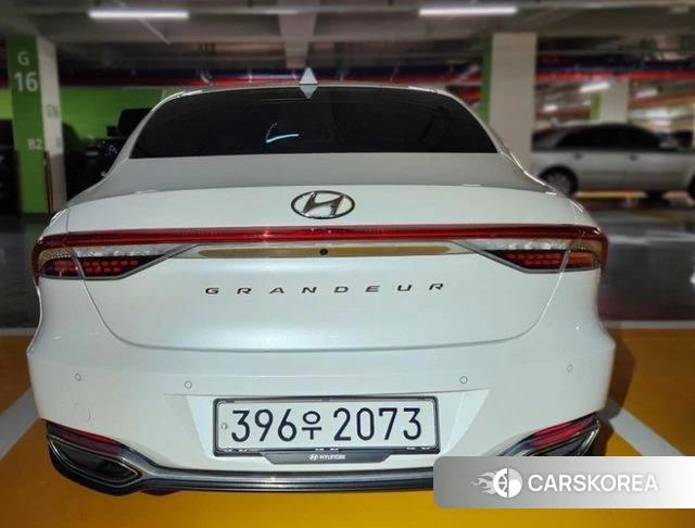Hyundai The New Grandeur IG Hybrid 2020 Белый из Кореи, фото 3