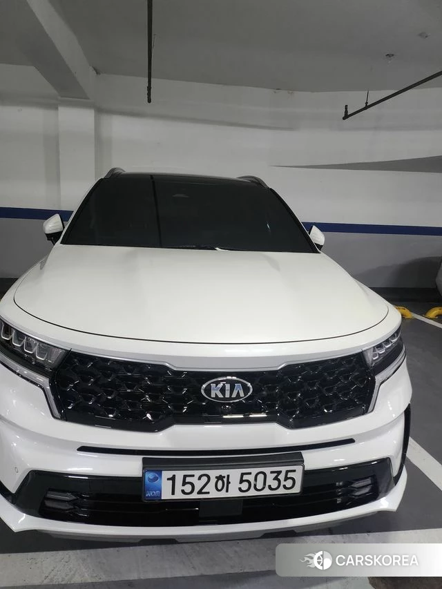 Kia Sorento 4th Generation 2021 Белый из Кореи, фото 3