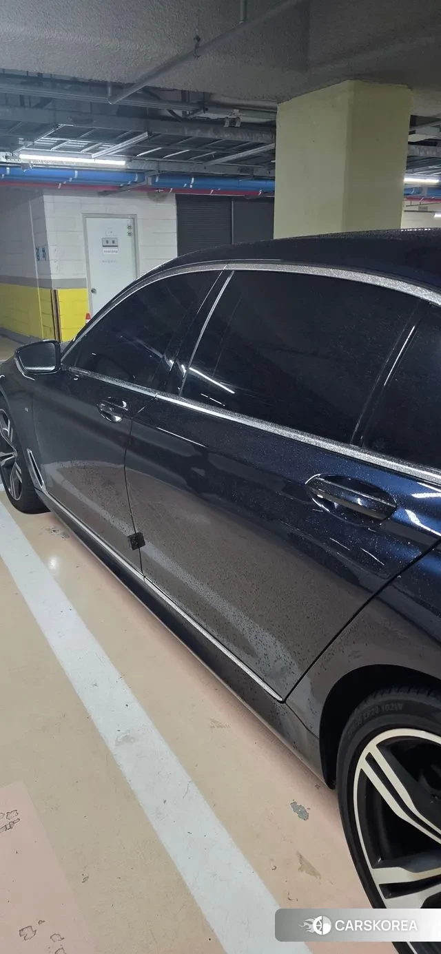BMW 7 Series (G11) 2018 Синий из Кореи, фото 4