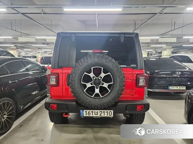 Jeep Wrangler (JL) 2022 Красный из Кореи, фото 3