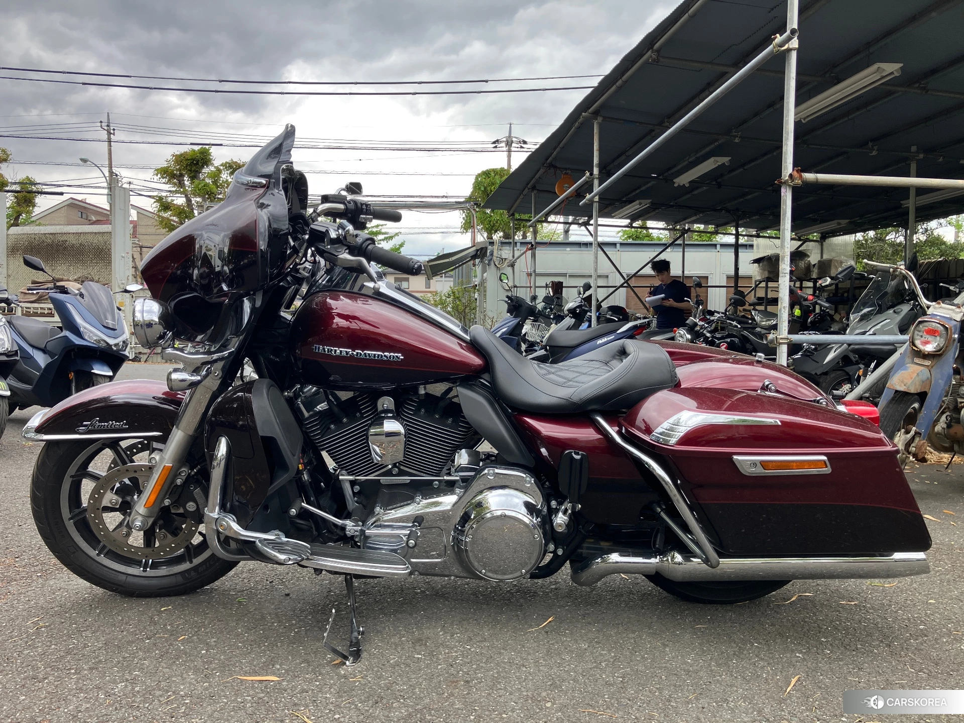 Проданный Harley-Davidson Electra Glide FLHTKLTC1690 2015 из Японии, фото 3