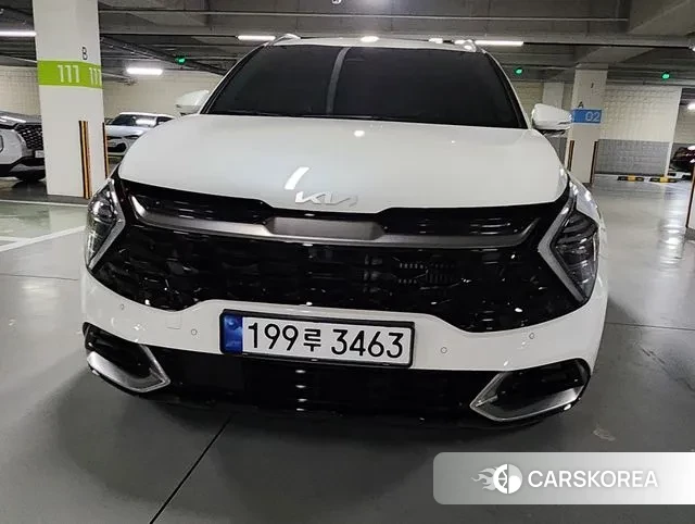 Kia Sportage 5th Generation Hybrid 2023 Белый из Кореи, фото 3