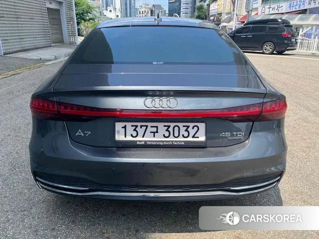 Audi A7 (4K) 2023 Серый из Кореи, фото 3