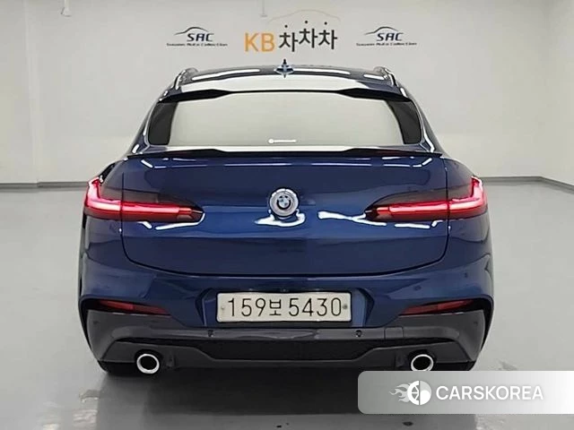 BMW X4 (G02) 2020 Синий из Кореи, фото 3