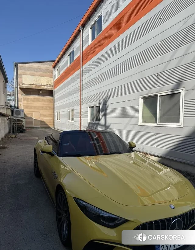 Mercedes-Benz SL-Class R232 2023 Желтый из Кореи, фото 3