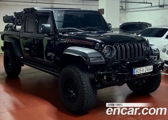 Jeep Gladiator (JT) 2021 Черный из Кореи, фото 5