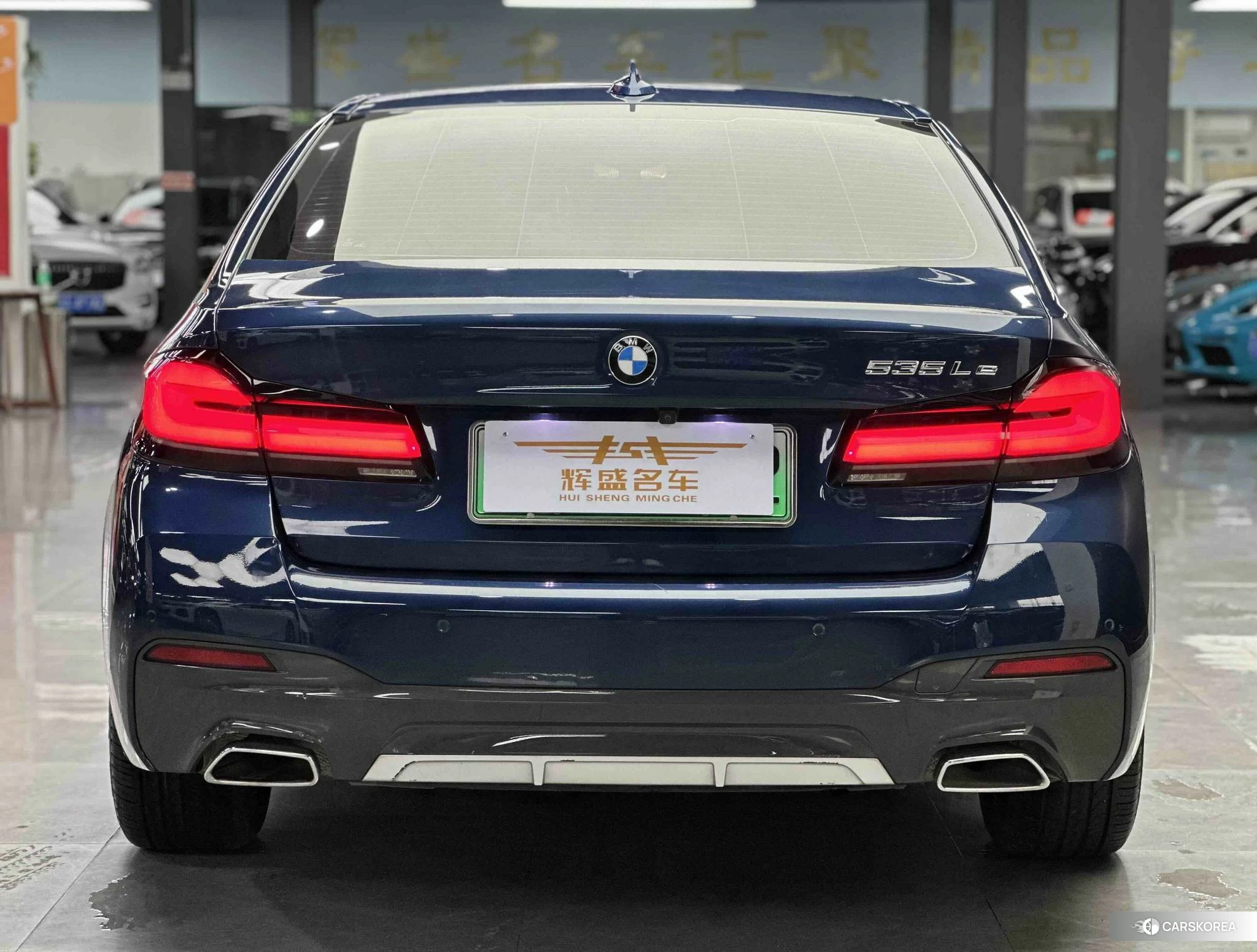 BMW 5 series PHEV 2020 Синий из Китая, фото 3