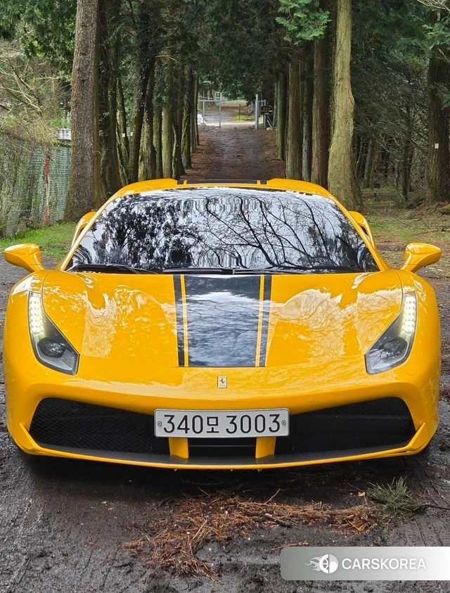 Ferrari 488 Spider 2018 Оранжевый из Кореи, фото 6