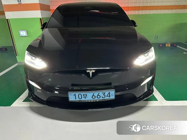 Tesla Model X 2023 Черный из Кореи, фото 4
