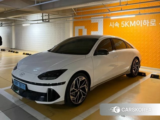 Hyundai Ionic 6 2023 Белый из Кореи, фото 4