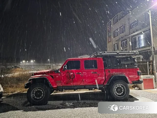 Jeep Gladiator (JT) 2021 Красный из Кореи, фото 3