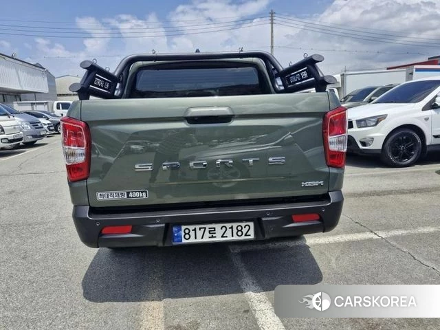 Ssangyong The New Rexton Sport 2024 Светло-зеленый из Кореи, фото 5