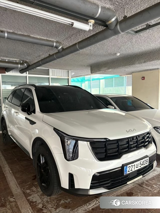 Kia The New Sorento 4th Generation 2025 Белый из Кореи, фото 3