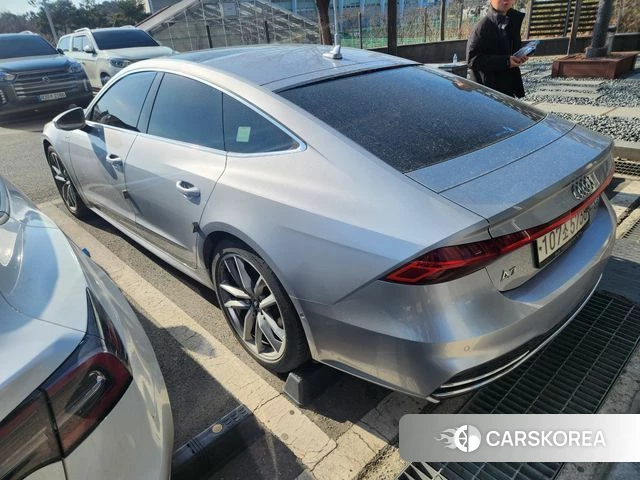 Audi A7 (4K) 2020 Серебряный из Кореи, фото 3