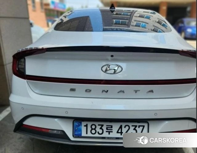 Hyundai Sonata Hybrid (DN8) 2020 Белый из Кореи, фото 3