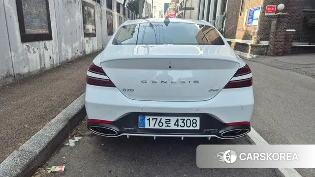 Genesis The New G70 2024 Белый из Кореи, фото 3