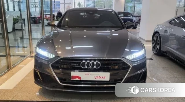 Audi A7 (4K) 2021 Серый из Кореи, фото 3